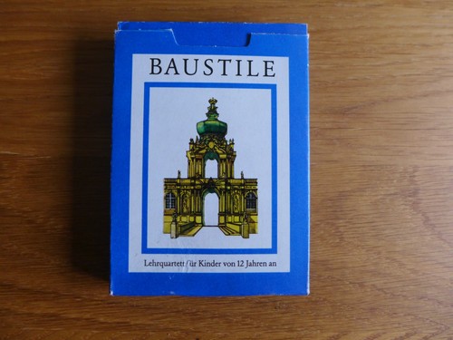 Ddr kartenspiel baustile - ddr,