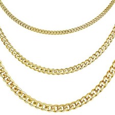 Kette gold vergoldet - gold,