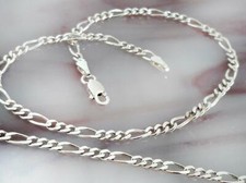 Armband Silber Figarokette 925
