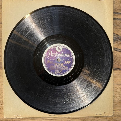 Schellack platte parlophone - schellack, platte: