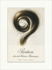 Panteen das erste Vitamin Haarwasser Herbert Leupin Kunstdruck Plakatwelt 724
