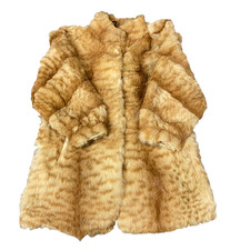 Damen Kunstfellmantel