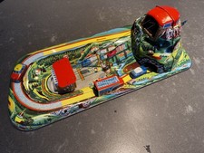 Technofix 303 Cable Car Alpine Express Tin Toy 1960s – 4 Cars + Box 