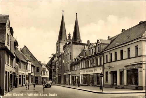 Calbe der saale - calbe, an