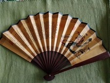Bambus - Fächer, traditionell, chinesisch, älter, keine Massenware