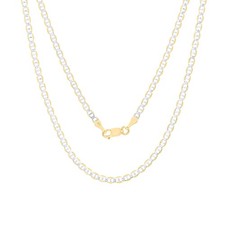14K Gelbgold Solide 2.5mm