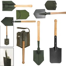 Klappspaten oder Feldspaten