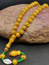 Tesbih Gebätskette Sikma Kehribar Cubuk Malzeme süper El cekimlik Usta iscilik