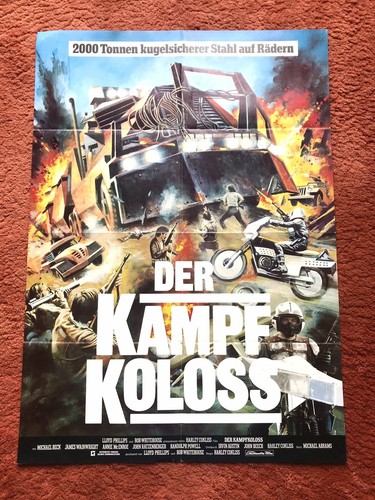 Der kampfkoloss kinoplakat - der,