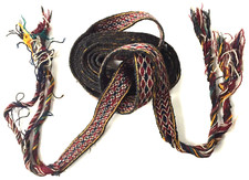 Nomaden Sammlerstück Alte Anatolien Zelt Band Rot Kelim Old Anatolia Tent Band