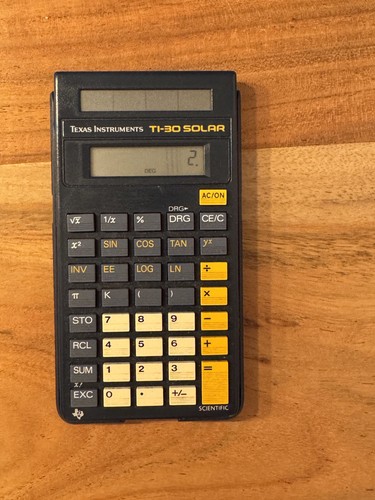 Taschrechner 30 solar - ti,