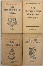 Konvolut: 4 Reclam-Hefte aus