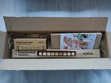 Styleholz Woodstick Faszienroller  Massagestab Fußroller Set Esche