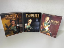 Tomb Raider II + III + IV (2+3+4) - PC Big Box - Guter Zustand - Deutsch