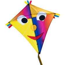 CIM Kinder-Drachen Happy Eddy JOKER Einleiner Flugdrachen inkl Drachenschnur