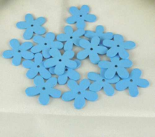 Holzblumen 3 cm - 12, ca:3