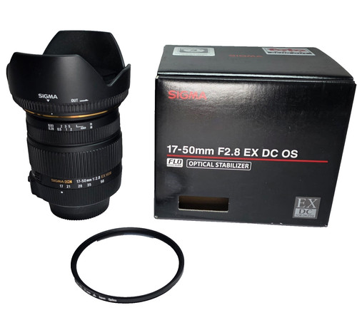 Sigma 50mm hsm - 17-50mm, os