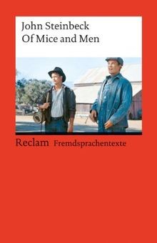 Mice and men von steinbeck - and,