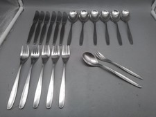 WMF Cromargan Konvolut Besteck,Menübesteck,Ascona Verona,5 Personen,19-Teilig