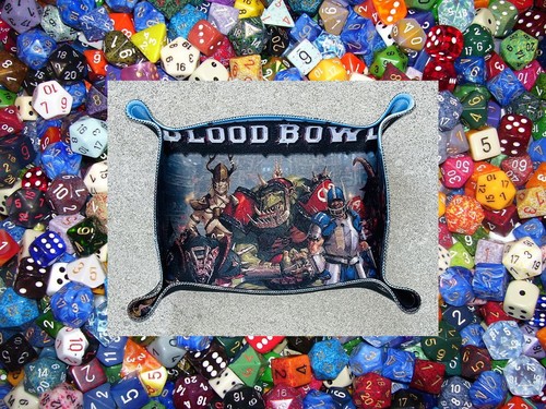 Würfelmatte blood bowl - blood,
