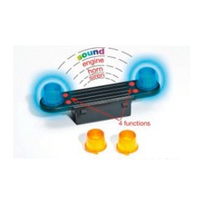BRUDER Zubehör Light & Sound Modul Blaulichtbalken für LKW Profi Serie / 02801