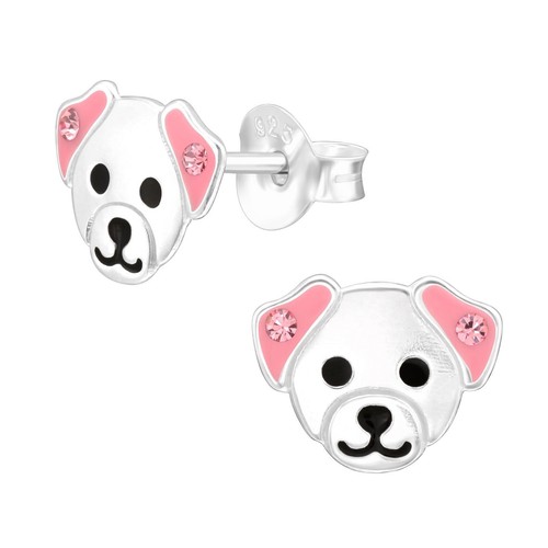 Hund kinder ohrringe 925 - hund,