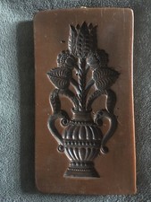 Wachsbild, Wandbild, Wachs, ca. 18 x 10 x 2 cm, Deko, Handarbeit Vintage