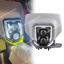 LED Scheinwerfer Für Husqvarna KTM FE FC TE TX EXC 150 250 350 450 501 Supermoto