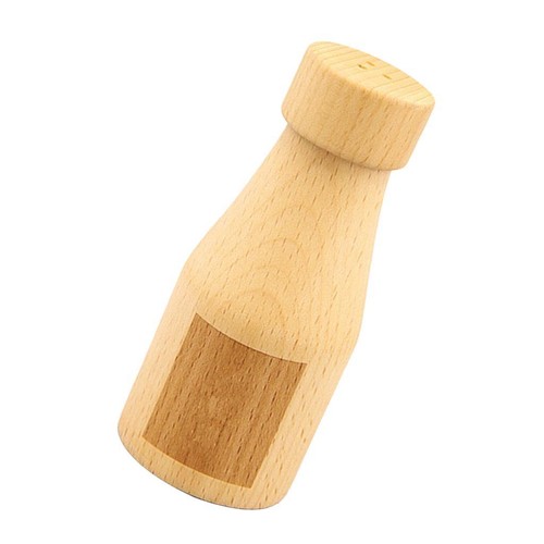 Kreative weinflasche form holz - weinflasche,