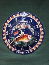 Bunte türkische Wanduhr aus