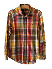 Polo Ralph Lauren Herren Hemd Baumwolle kariert Gr. M Top-Zustand