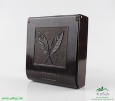 Sammelobjekt Bakelit EF-WE Zigaretten Drehmaschine mit Drepa Zigarettenpapier