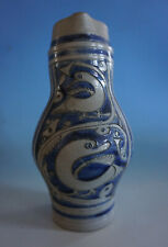 RS0121-020: Erntekrug Bembel geschnitzt mit Vogel Schwan 19. Jahrhundert. 27 CM