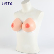 A-FF Cup Selbstklebend Silikonbrüste Silikon Brust Dreiecksform BH-Einlagen