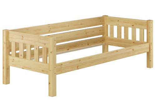 Kieferbett natur einzelbett - kieferbett,