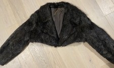 Jacke Leder Fell M Larp