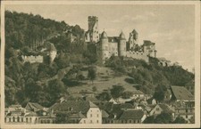 Ansichtskarte Wertheim a. M. Schloßruine von Nordwesten  (Nr.9722)