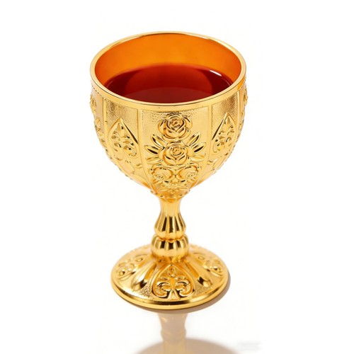Vintage kelch goldener - kelch,