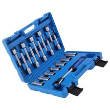 Spezial Werkzeug Stoßdämpfer Domlager Ovalzapfen Steckschlüssel Satz Federbein