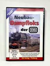 DVD "Neubau-Dampfloks der DB" Eisenbahn Kurier 8180 EK Historische Szenen