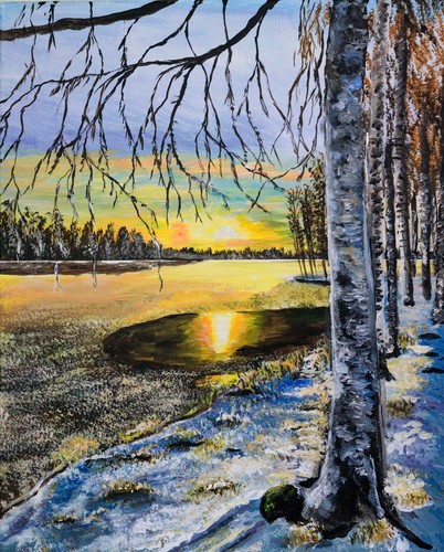 Eigenes acrylbild - eigenes,