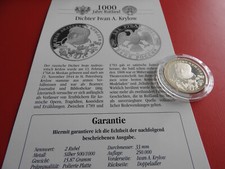 * Russland 2 Rubel 1994 Silber