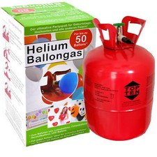 Helium Ballongas für ca. 50