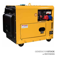 Kompakt Diesel Generator 8 kVA leise Notstromaggregat Einfamilienhaus AVR & ATS