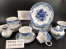 Kahla DDR Porzellan blaue Blumen Rosen➡️TEILE z. AUSWAHL➡️Bouquet Blumenstrauß