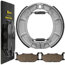 Front brake pads rear shoes - brake,