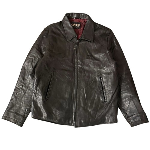 Schott lederjacke herren - schott, xl