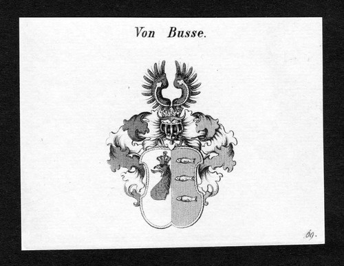 1820 busse wappen adel - 1820,