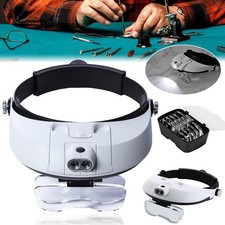 LED Stirnlupe Kopfbandlupe