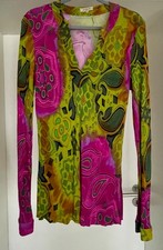 ? Etro Edel Viskose Tunika Shirt it. 48 D 40 42 ? ungetragen